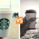 starbucks brand cup vs non-brand cup