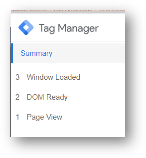 tag manager preview mode pre click
