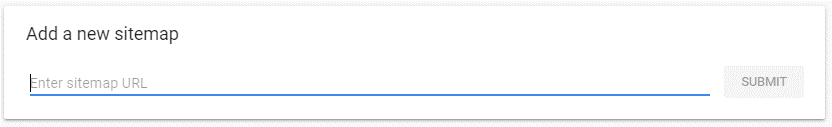 submit sitemap to google