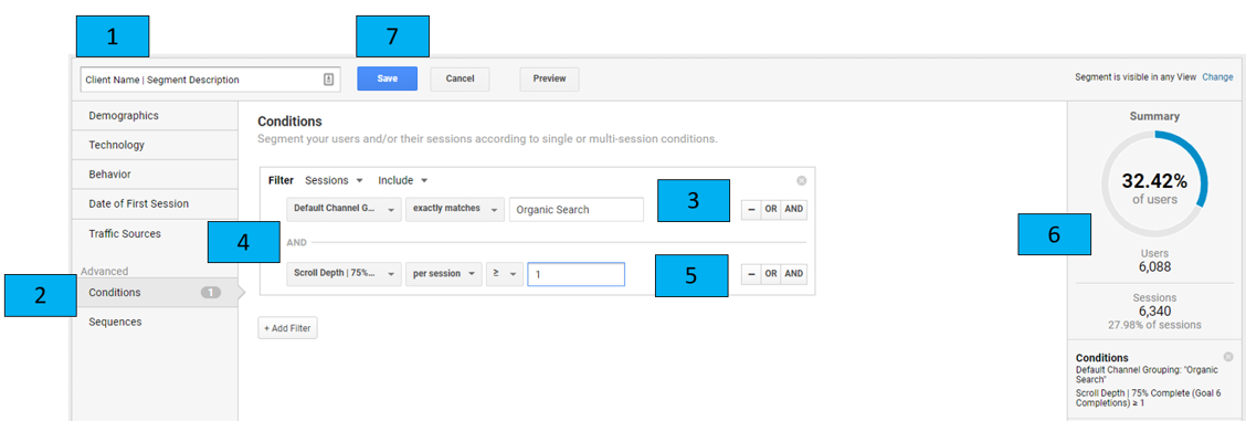 how to build a custom segment