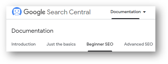 google search central - seo basics