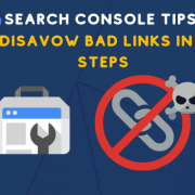 how to disavow bad links