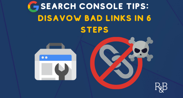 how to disavow bad links