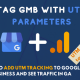 how to add utm tags to google my business