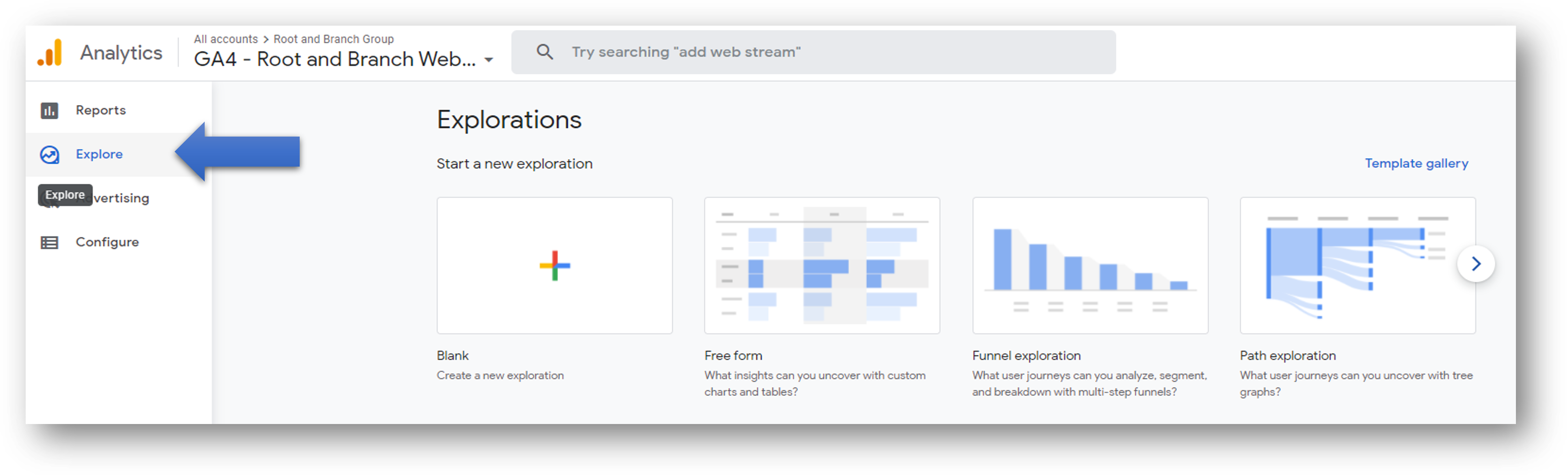 google analytics 4 reports