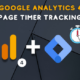 google analytics page timer tracking