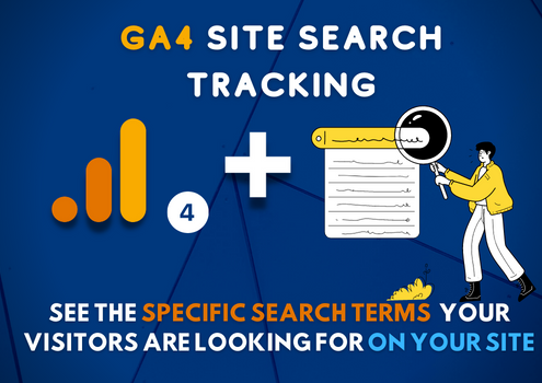 how to set up ga4 site search