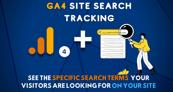 how to set up ga4 site search