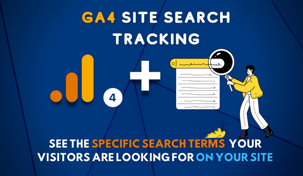 how to set up ga4 site search