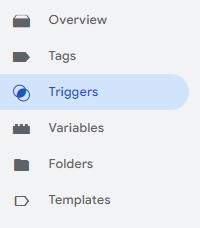 gtm triggers