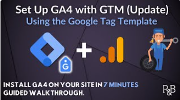 install ga4 with google tag template