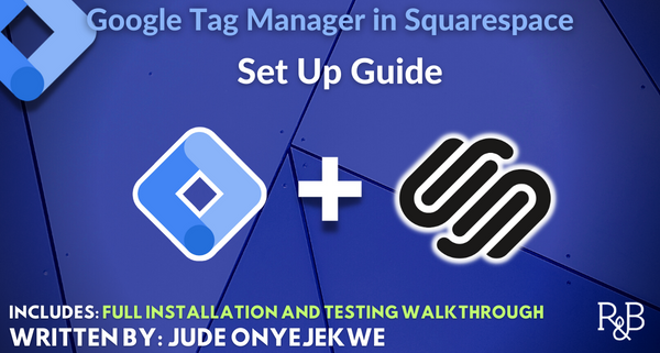 google tag manager squarespace installation