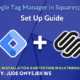 google tag manager squarespace installation