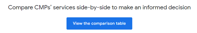 consent management platform comparison