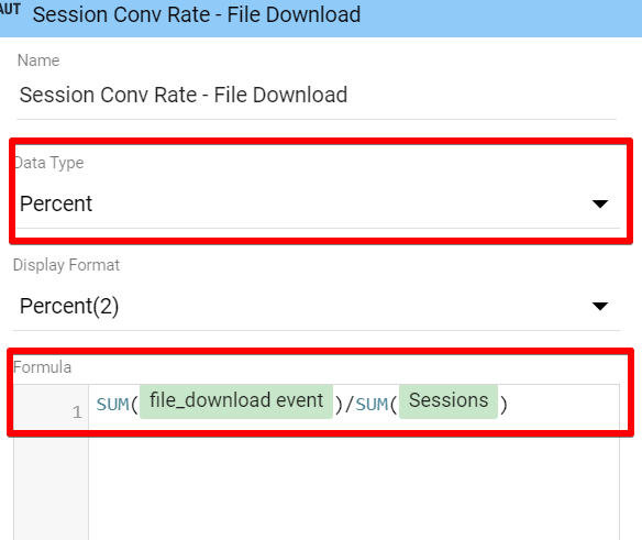 session conversion rate data blend